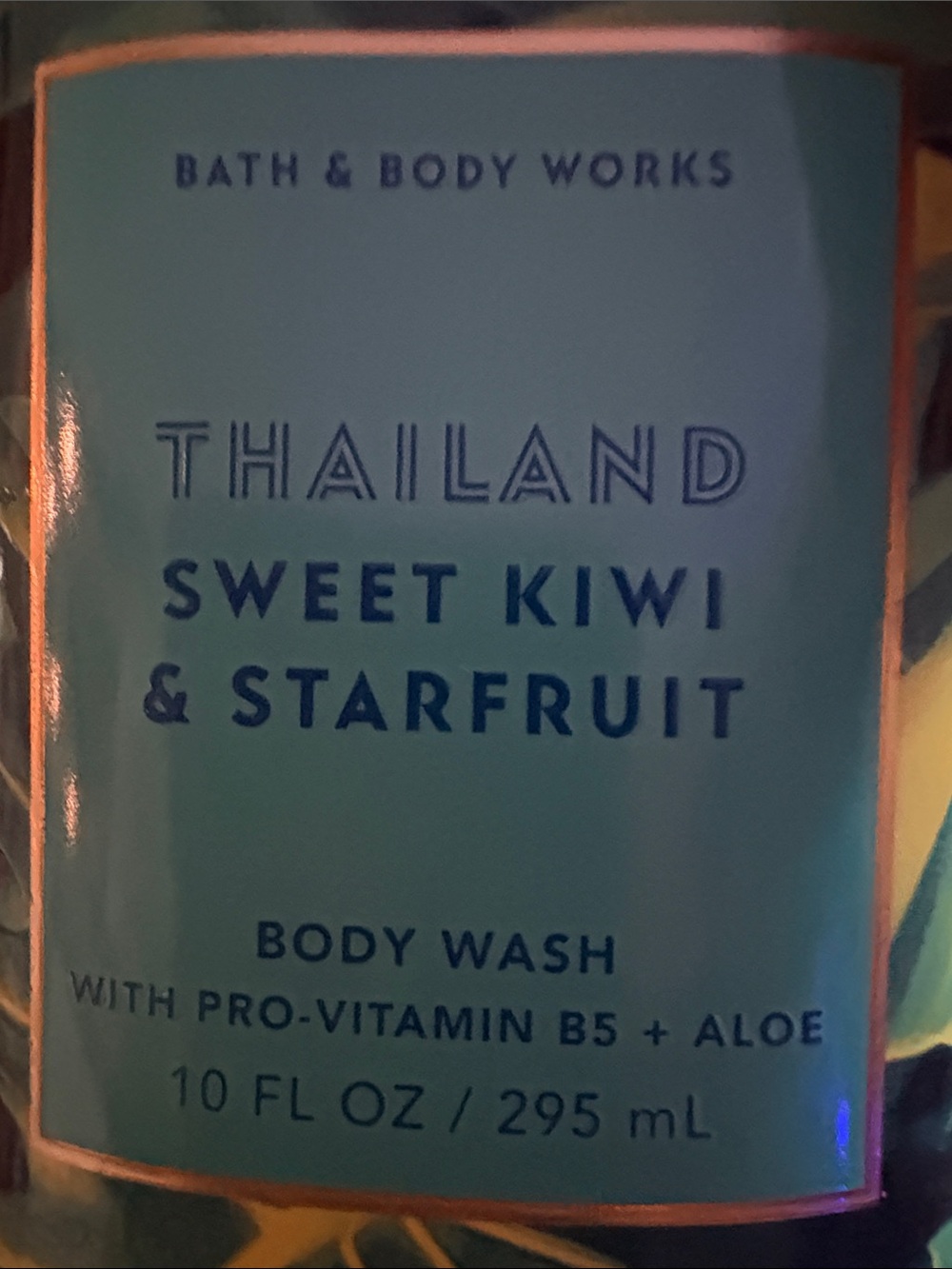 Nwt  10 Oz bottle of Thailand Sweet Kiwi & Starfruit Body Wash. FINAL SALE PRICE